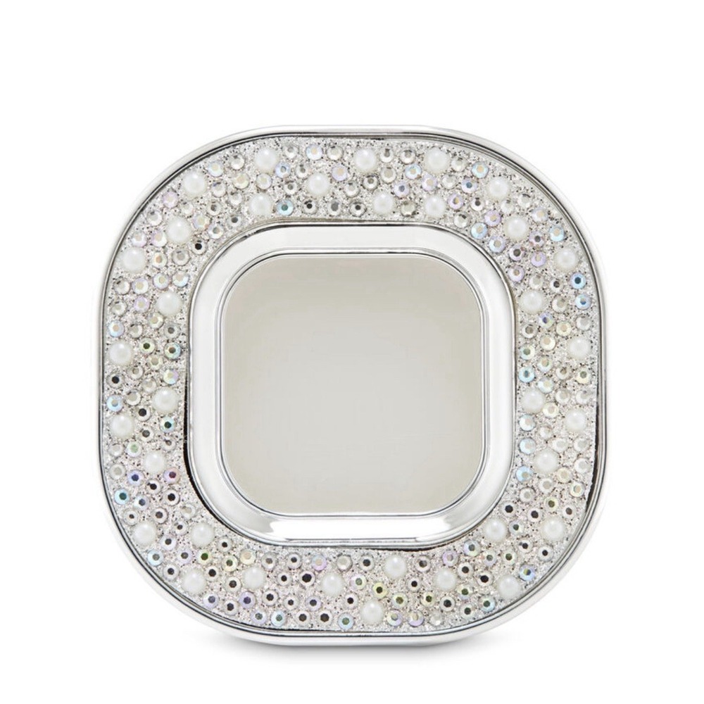 Bath & Body Works glitter square Visor Clip Car Fragrance Scentportable Holder